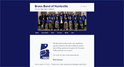 Desktop Screenshot of brassbandofhuntsville.com